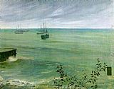Symphony in Grey and Green The Ocean by James Abbott McNeill Whistler